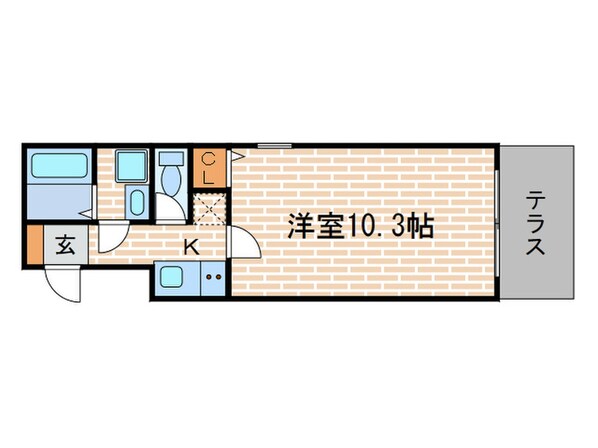 Ｋｓ　ＳＱＵＡＲＥの物件間取画像